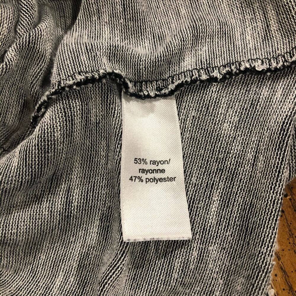 Maurices Gray Monochrome Color Block Cardigan Lig… - image 7